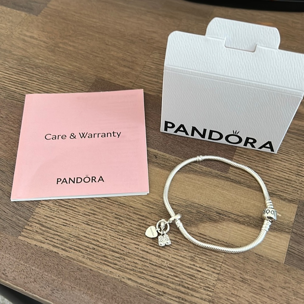Pandora bracelet with My Little Baby Charm